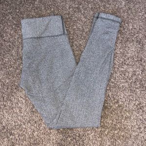 Grey soft knit LuLu lemon leggings